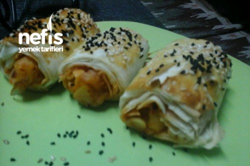 Patatesli Çıtır Rulo Börek Nefis Yemek Tarifleri