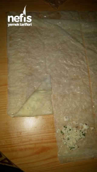 Peynirli Muska Borek( Baklavalik Yufkadan)