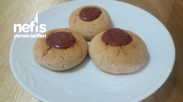 Çilek Reçelli Kurabiye Nefis Yemek Tarifleri 1040328
