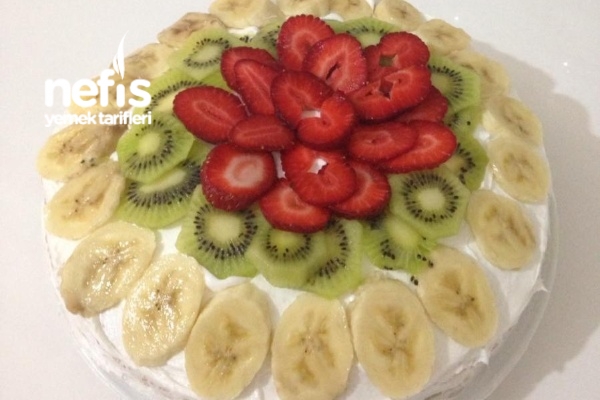 Meyveli Yaş Pasta Tarifi Nefis Yemek Tarifleri 1059307
