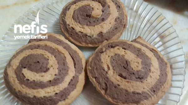 İki Renkli Rulo Kurabiye Nefis Yemek Tarifleri 1064140
