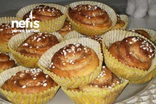 İsveç Usulü Tarçınlı Çörek Kanelbulle Tarifi