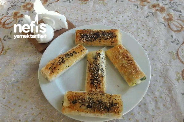 Ispanaklı Çıtır Börek Yapımı