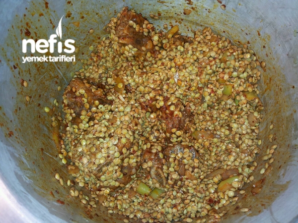 Kemik Etli Yeşil Mercimek Yemeği Nefis Yemek Tarifleri