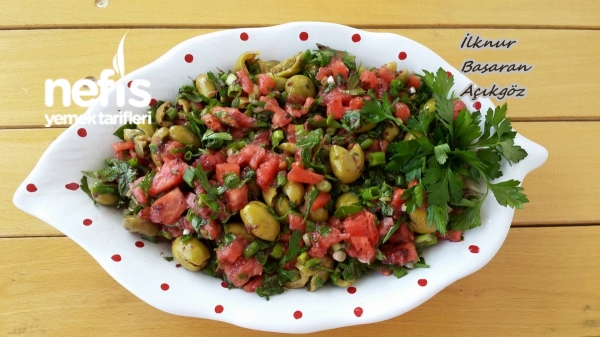 Akdeniz (yeşil Zeytin ) Salatası
