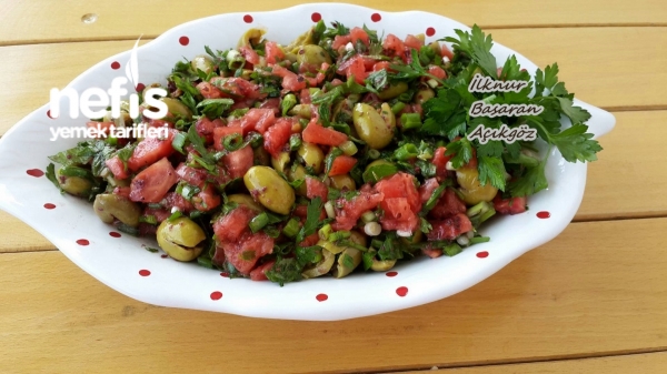 Akdeniz (yeşil Zeytin ) Salatası