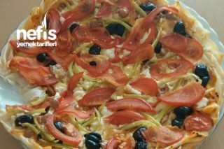 Yufkadan Pizza Tarifi
