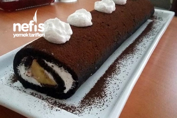 Çikolatalı Kolay Rulo Pasta Nefis Yemek Tarifleri 1144536
