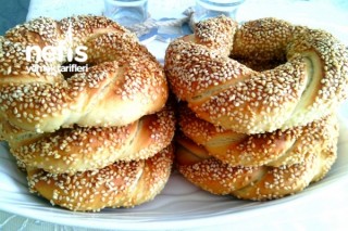 Sütlü Simit Tarifi