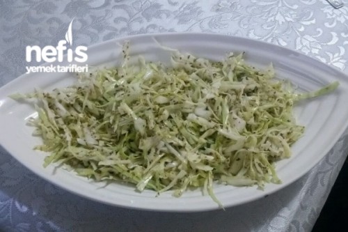 Beyaz Lahana Salatası Tarifi