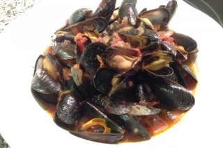 Cozze Alla Marinara (Marinara Soslu Midye) Tarifi