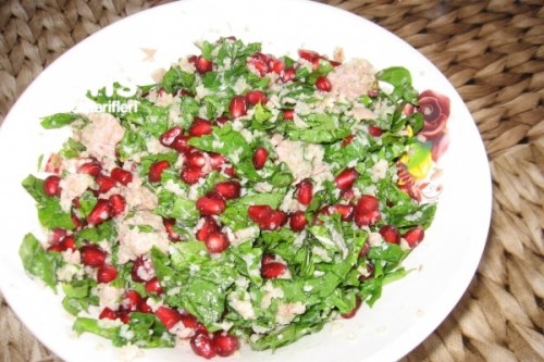 Ton Balığı Salatası (bulgurlu) Tarifi