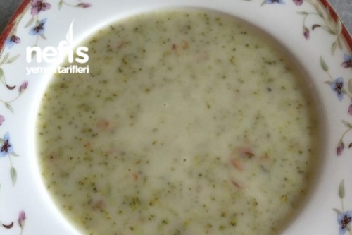 Bademli brokoli çorbası tarifi Bademli brokoli çorbası tarifi
