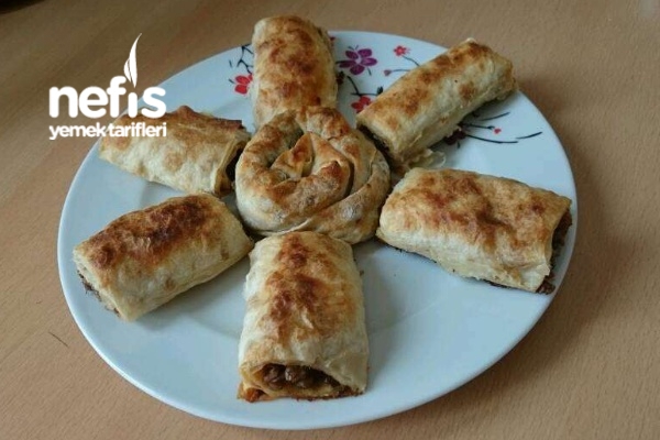 yesil mercimekli börek