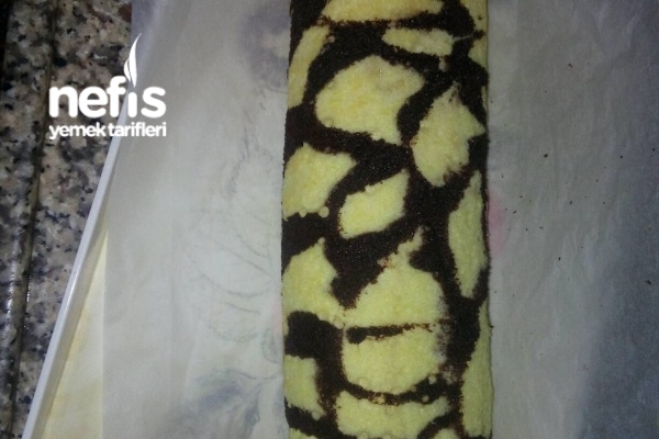 Zebra Rulo Yaş Pasta Nefis Yemek Tarifleri