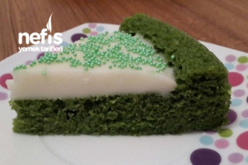 Vanilyalı Pudingli Ispanaklı Tart Kek Nefis Yemek Tarifleri