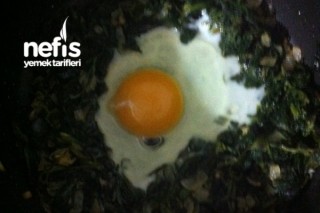Yumurtalı Ispanak Kavurması Tarifi