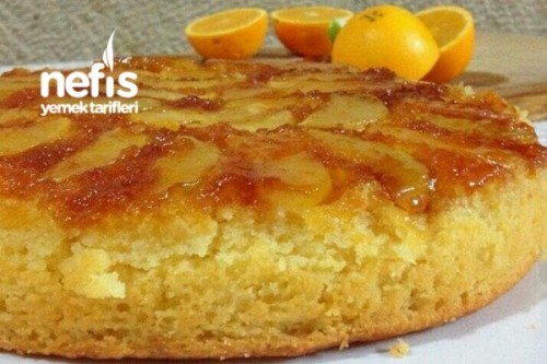 Nefis Elmalı Portakallı Kek Nefis Yemek Tarifleri