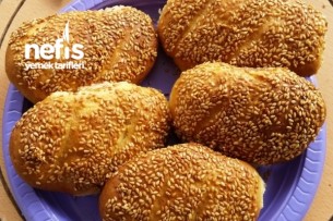 Simit Tadında Peynirli Poğaça Tarifi Videosu 11
