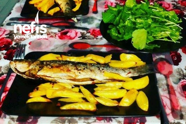 Fırında Fish And Chips