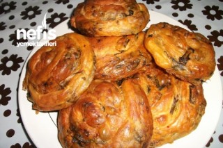 Ispanaklı Gül Böreği (El Açması) Tarifi