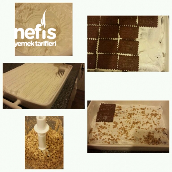 Krem Şantili Bisküvili Pasta Nefis Yemek Tarifleri 1278231
