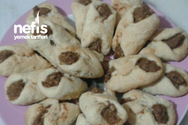 cevizli elmalı kurabiye