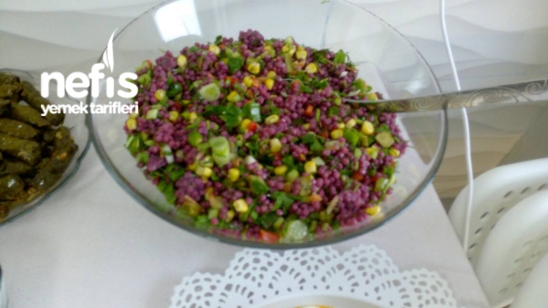 Kuskus Salatası (mor salatam)