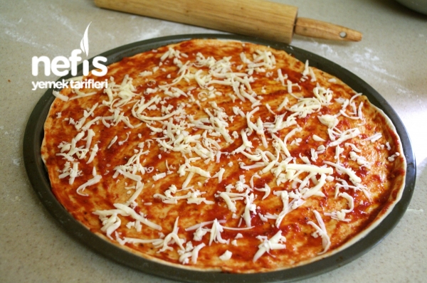 Sebzeli Pizza (vejetaryen)