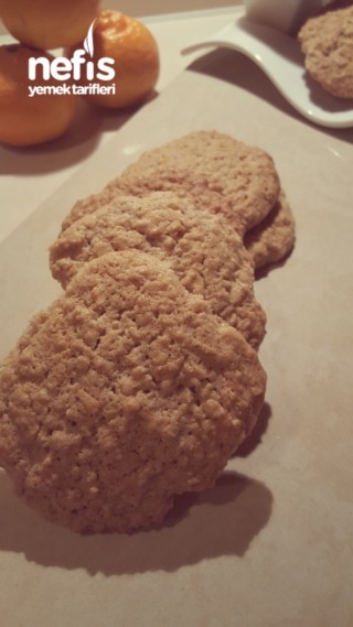 Hindistan Çevizli Yulaflı Cookies