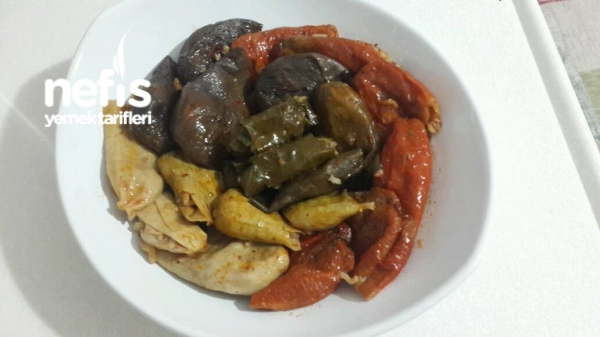 Zeytinyağlı Kuru Dolma Tarifi