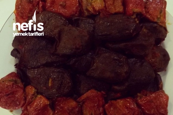 Etli Ekşili Kuru Patlıcan Dolması Nefis Yemek Tarifleri