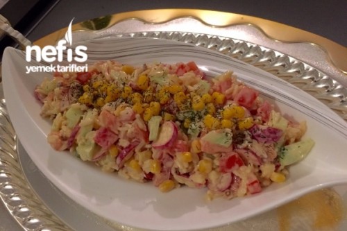 Nefis Pirinç Salatası (Fransız Usulü) Tarifi