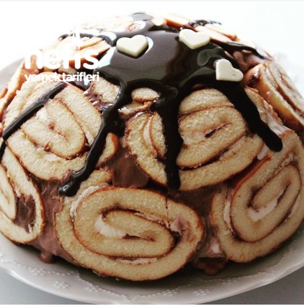 Dondurmalı Kubbe Pasta Nefis Yemek Tarifleri 1371051