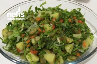 Havuçlu Turşulu Patates Salatası Tarifi