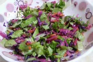Renk Cümbüşü Kış Salatası Tarifi