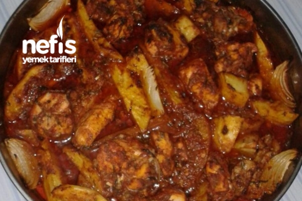 Firinda Patates Ve Baharatli Tavuk Nefis Yemek Tarifleri Firinda Patates Ve Baharatli Tavuk Nefis Yemek Tarifleri