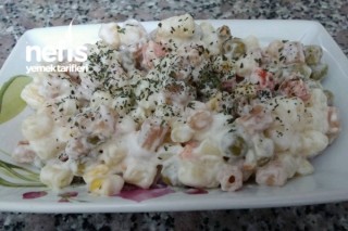 Kavrulmuş Makarna Salatası Tarifi