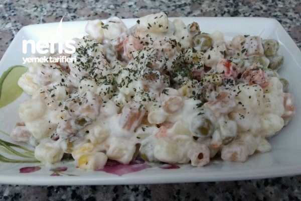 Kavrulmuş Makarna Salatası