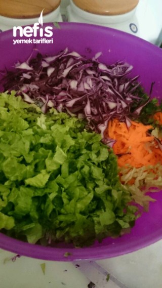 Makarna Salatası