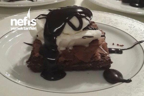 Dondurmali Sicak Brownie Nefis Yemek Tarifleri