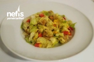 Karidesli Sebze Salatası Tarifi