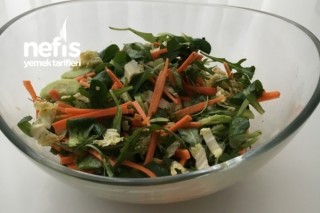 Karışık Salata ( Hardal Soslu ) Tarifi