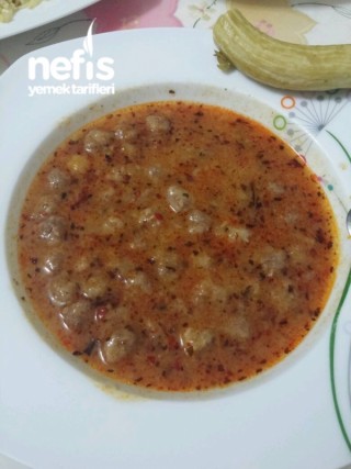 Ekşili Aya Sulusu (Yöresel Maraş Yemeği)