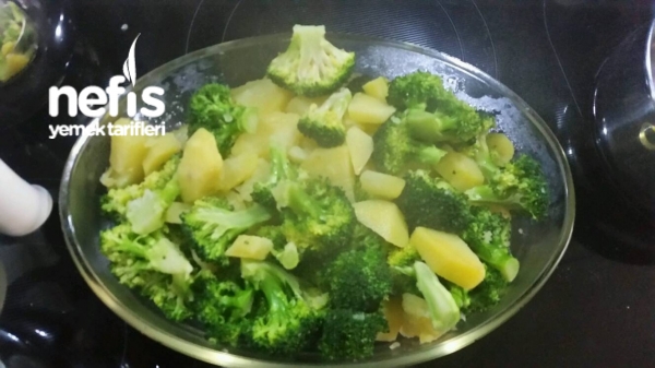 Brokoli Patates Gratin