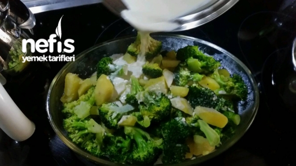 Brokoli Patates Gratin