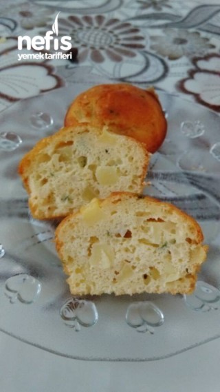 Muffinde Patatesli Kek