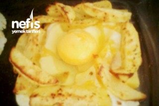 Patates Yuvasında Yumurta Tarifi