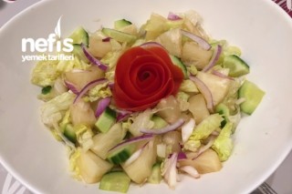 Balsamik Soslu Ananas Salatası Tarifi