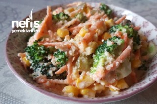 Bulgurlu Brokoli Salatası Tarifi